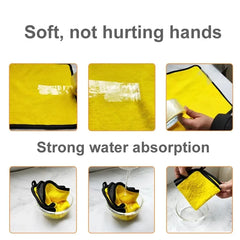 1/2/6PCS Car cleaning towels, car washing and drying cloths, microfiber towels, care face cloths, car beauty accessories